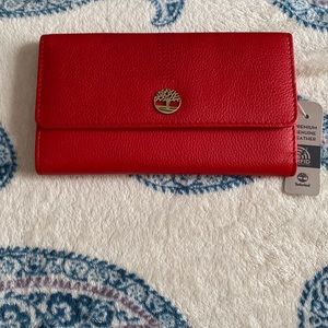 Timberland cherry Wallet  🍒